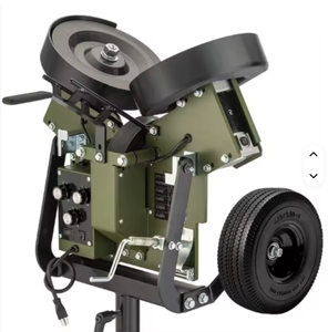 Green Metal Field Equipment With <b>Wheel</b> And Control Panel - Product Image 1