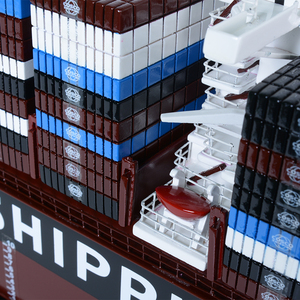 Mô hình tàu container đầy màu sắc vận chuyển container tùy chỉnh mô hình quy mô sản phẩm cho trang trí, quà tặng và Đào tạo hậu cần - Product Image 3