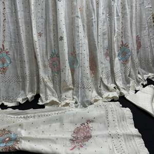 ชุด lehenga ทำด้วยมือจากผ้าไหมแท้ Koti & ghera dupatta สำหรับปาร์ตี้ - Product Image 2