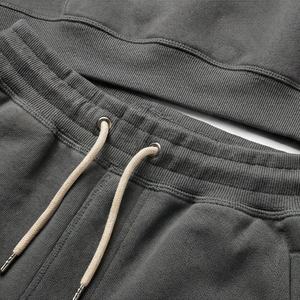 OEM Vente en gros Survêtement de jogging à capuche pour homme Sports d'hiver Entraînement Uniforme de jogging pas cher pour adulte Ensemble deux pièces Logo personnalisé Vêtements - Product Image 5