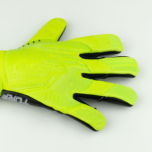 Gants de gardien de but en latex et nylon tricoté professionnels, meilleurs gants d'entraînement de football, fabricant en gros, 202 - Product Image 3