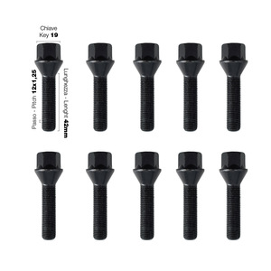 2 espaciadores de rueda negros de 12 mm 4-5x98 con centrado 58.1 con bull. - Product Image 4