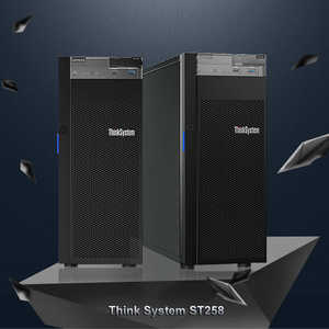L e n o V o Think System ST258 4U Tower Server I n t e l Xeon Procesador de 30 GB DDR4 HDD 1TB * 2 Servidor de almacenamiento de datos AI de 550W - Product Image 5
