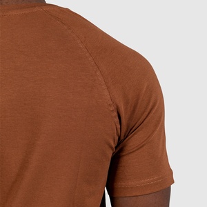 T-shirt personnalisé 2026 pour homme, 100 % coton peigné jersey, haute qualité, coupe ajustée, manches courtes, design uni, poids du tissu 260 grammes - Product Image 5