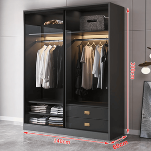 Armario con puerta de cristal Ohaha - TCK008 - Product Image 4