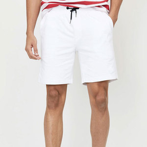Shorts décontractés pour hommes en coton 100% à marque privée, design personnalisé, taille mi-haute, vente chaude, faible MOQ, service OEM disponible - Product Image 1