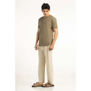 เสื้อยืดคอตตอนพรีเมียมทรงปกติ MN-TS-SS26-002-C ผ้าถักระบายอากาศได้ดี น้ำหนัก 300 กรัม พิมพ์ลายซิลค์สกรีน ลายเรียบ - Product Image 3