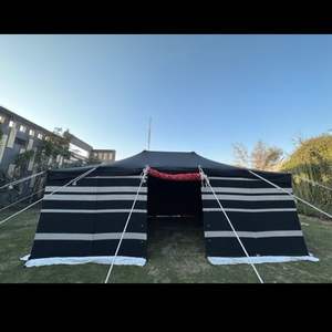 Tente de désert de Style arabe 6X4, 100% toile de coton imperméable, idéale pour le Camping en plein air et les fêtes de luxe - Product Image 3