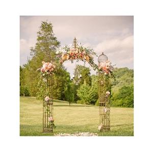 Round Shape Customized Size Backdrop Fancy Design Gold Color Iron <b>Wedding</b> Party Backdrop At Affordable Price - Product Image 6