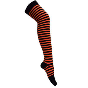 Medieta Acrylan Prodotto per Uso Quotidiano Arancione a Righe per Halloween - Product Image 1