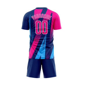 Best Quality Custom Sublimated Printing Soccer Wear New Design Sports Uniform Jersey and Shorts Set Football Wear - Product Image 3