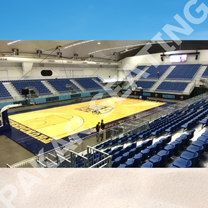 แท่นขัดสนามสนามกีฬาในร่มพร้อมบันไดและอัฒจันทร์หลังคา ศาลาสําหรับกีฬาในร่มและกิจกรรมวัฒนธรรม - Product Image 6