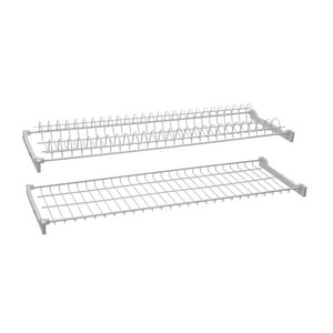 Mensole Colapiatti Plastificate Cm. 76 Con Supporti - Product Image 1