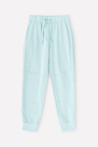 Pantalones de hombre a prueba de viento Terry Cotton Jogger Pants en color sólido en invierno - Product Image 2