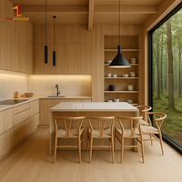 Maisonnette noire préfabriquée de luxe pour camping, cabane pour hôtel boutique, complexe forestier, Airbnb, projet de location de vacances