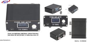 COMPTEUR DE PUISSANCE SWR 1.6-50MHZ HF COMPTEUR RADIO STANDING - Product Image 5