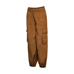 Pantalon cargo en coton personnalisé pour hommes, léger, léger, taille haute, décontracté, lumière plate, taille élastique, Streetwear, vente en gros - Product Image 3