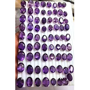 พลอยสีม่วงธรรมชาติขนาด10มม. ถึง25มม. จำนวน280ชิ้นสำหรับลูกแพร์ทรงรี2955 CTS Lot iroc ขายคุณภาพสูงตัดหลวมอัญมณี504 $ เรา - Product Image 1