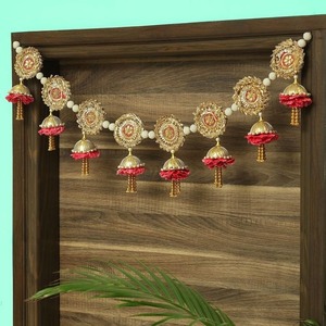Colorful Bandarwal Door Hanging Weddings Traditional Indian Home Decoration Toran String Traditional Indian Wedding Decoration - Product Image 1