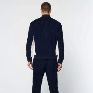 ชุดเสื้อแจ็กเก็ตและกางเกงกีฬามีสไตล์-ผ้าคุณภาพสูงสวมใส่สบายเหมาะสำหรับชุดกีฬาและชุดลำลอง - Product Image 5