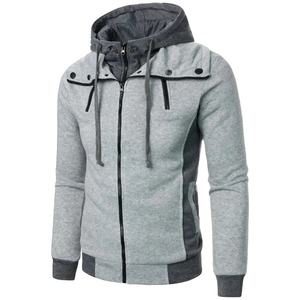 Pull en coton lourd de haute qualité Heather Gray Fleece Sweatshirt Custom400 500 Gsm Puff Print logo Oversized Men hoodies - Product Image 1