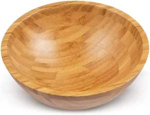 Grand ensemble de vaisselle en bois ovale moderne jetable robuste pour mariage Cuisine adaptée aux salades Pain Fruits Légumes - Product Image 5