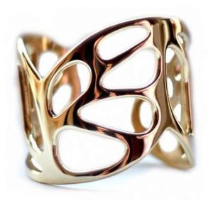 Elegant decorative metal napkin ring set for dining <b>table</b> decoration with timeless design perfect for any occasion - Product Image 5