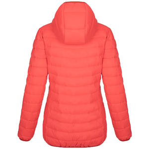 Customized crop top <b>Women's</b> polyester made Jacket Lightweight Warm <b>hooded</b> ladies Custom puffy jacket wear <b>with</b> OEM - Product Image 2