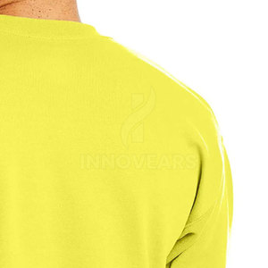 เสื้อสเวตเตอร์คอกลมของผู้ชายผ้าฝ้ายแฟชั่นล่าสุดพิมพ์ลายสีพื้นแบบสวมหัวสำหรับฤดูหนาว - Product Image 5