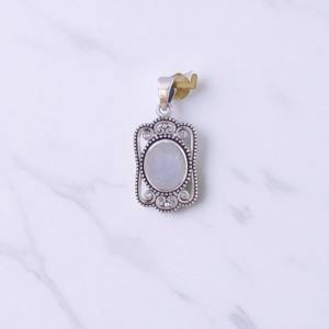 Colgante de piedras preciosas Premium Plata de Ley 925 Bohemio Con Joyas de Plata 925 Original - Product Image 4