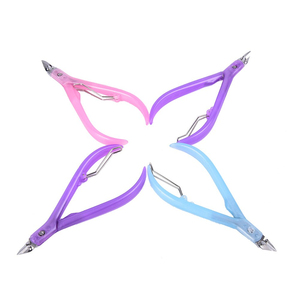 Cortaúñas de 1 Pieza, Cortacutículas de Plástico y Metal, Tijeras Personalizadas para Remover Piel Muerta, Herramienta de Manicura y Arte de Uñas - Product Image 4