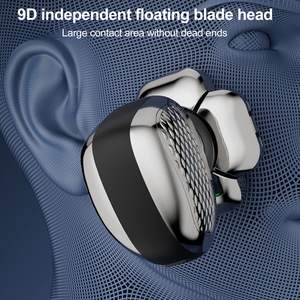 Tondeuse Électrique Multifonctionnelle pour Hommes, Étanche IPX7, Rechargeable USB, pour Barbe, Poils du Nez et du Corps, Idéale pour les Véhicules Récréatifs - Product Image 4
