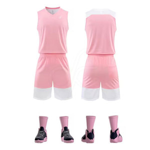 Tenue de sport d'extérieur 2026 en polyester, haute qualité, légère, meilleur design, logo personnalisé, uniforme de basketball - Product Image 6