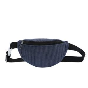 Wholesale Outdoor <b>Sports</b> Running Gym Fanny Pack Corduroy Custom Logo Fashion Designer Chain Belt <b>Women</b> Waist <b>Bags</b> - Product Image 4