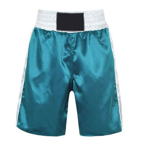 Pantalones Cortos de Gimnasio con Logotipo Personalizado Hechos en Fábrica, Transpirables, con Cintura Elástica, para Boxeo y Artes Marciales de Muay Thai, con Servicio OEM - Product Image 1