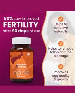 Fórmula de Fertilidad Narie con Shatavari, Chasteberry y Jeevanti para el Apoyo de la Ovulación y la Fuerza Reproductiva - Product Image 5