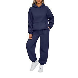 Sudaderas con capucha unisex personalizadas de alta calidad de peso pesado poliéster/algodón polar hombro caído jersey de gran tamaño ropa de calle de invierno - Product Image 1