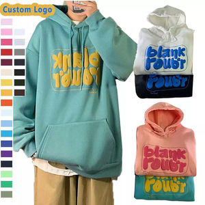 Sweat-shirt à capuche de style streetwear OEM pour femmes et hommes, impression Lucky Puff, pull-over - Product Image 6