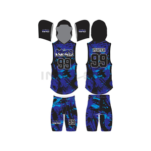 OEM Service 7v7 Soccer Jersey Custom Logo Label High Quality Heat-Transfer Printed 100% Polyester Sleeveless Bulk Quantity - Product Image 1