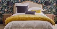 Cama Lujosa de Madera de Estilo Francés con Diseño Clásico en Tamaños King y Queen para Muebles de Hogar y Hotel
