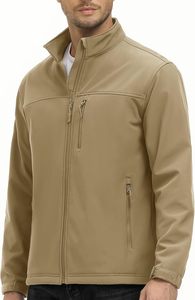 OEM Men's Custom Hot Selling <b>Winter</b> <b>Waterproof</b> Breathable Windproof Stand Collar Front Logo Softshell <b>Jacket</b> Made in Pakistan - Product Image 6