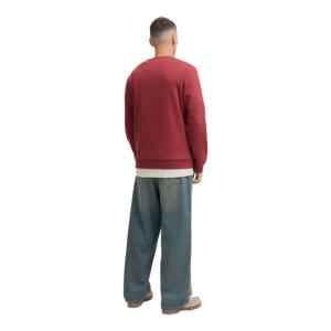 Sweat-shirt à col rond imprimé pour homme, broderie personnalisée, sweat-shirt à col rond lourd pour l'hiver, manches longues - Product Image 3