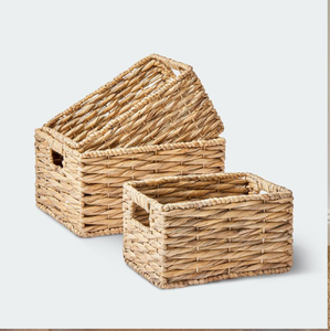 Petit panier jacinthe d'eau/panier de rangement en osier Artera en gros - Product Image 1