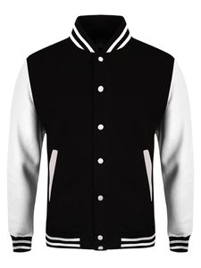 Chaquetas Universitarias de Béisbol Lisas al por Mayor, Chaqueta Universitaria para Hombre, Logotipo Personalizado, Estilo Letterman - Product Image 5