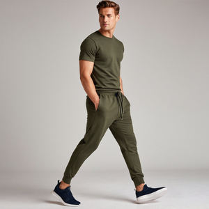 Pantalon de survêtement pour homme, coupe régulière, taille plus, hiver, tissu mi-doux, confortable, idéal pour les voyages, le sport, la salle de sport, le quotidien, les vêtements décontractés - Product Image 4