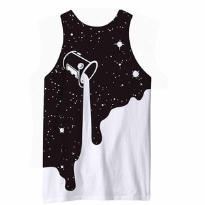 เสื้อกล้ามระบายอากาศแขนกุดสำหรับออกกำลังกายฟิตเนสกล้ามเนื้อถักแบบตาข่ายสำหรับยิมฟิตเนสฟิตเนสออกแบบโลโก้ได้ตามต้องการฤดูร้อน - Product Image 3