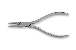 Alicates de punta plana alemanes de alta calidad, instrumento ortopédico y quirúrgico, acero inoxidable, aprobado por la CE - Product Image 3