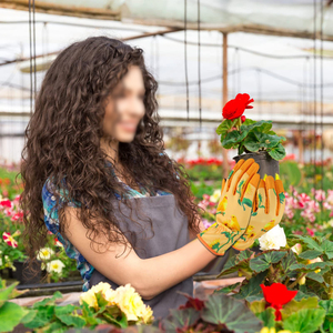 Gants de travail en cuir pour femmes en gros, gants tactiles pour écran tactile, gants de protection pour le jardin, la cour, l'agriculture et l'entretien des plantes - Product Image 6