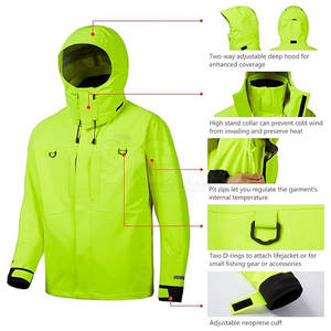 Veste de pêche personnalisée la plus populaire pour hommes Produit de pointe fabriqué au Pakistan Veste de pêche pour hommes - Product Image 3