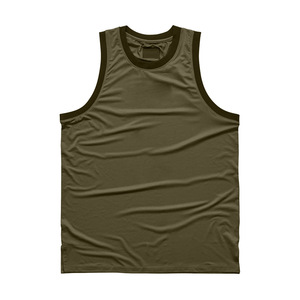 Chaleco Deportivo para Hombre 2026, Top Deportivo, Ecológico, Transpirable, de Spandex/Poliéster, Estilo Hip Hop, Ajustado, con Nervaduras - Product Image 4